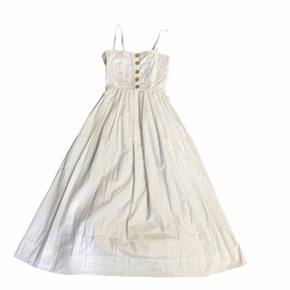 Free People Lilah Pleated Midi Dress Size XS - Picture 9 of 14